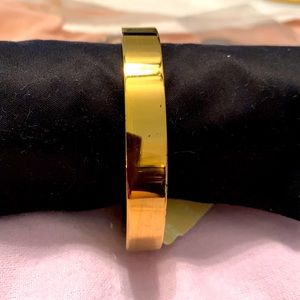 J. Crew Gold Tone Cuff Bracelet